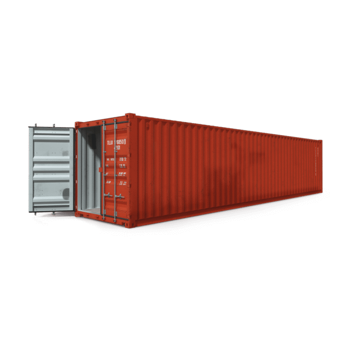40ft container orange
