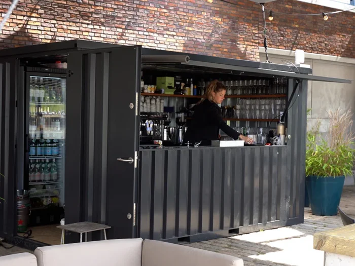 bistro bar contenedor